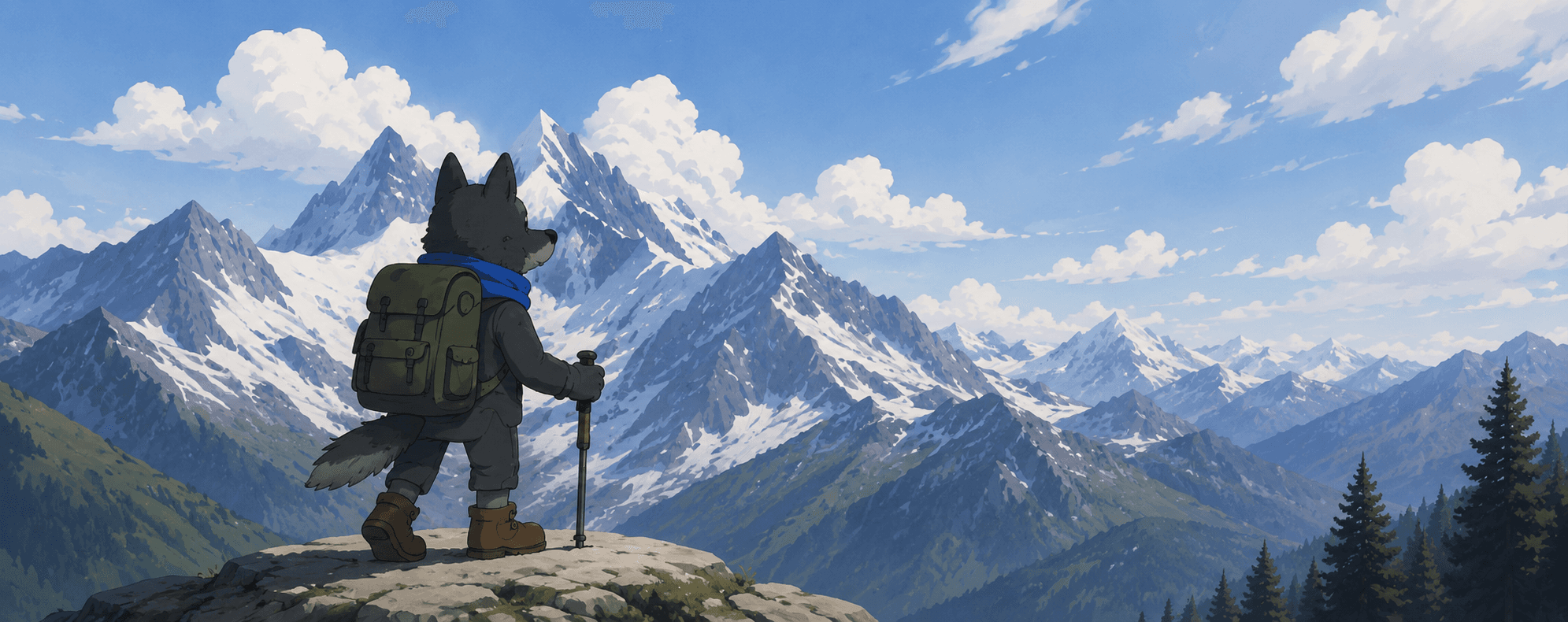 雪山之下 moment background